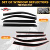 Window Visors Shade Sun Rain Guards FIT 2014-2020 Nissan Rogue