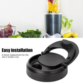 Replacement Parts Lids for 22oz Cups,Travel Mug Flip Top to Go Lid Replacement Fit Juicer Blender Cup Lid Compatible with Magic Bullet 250W 22OZ Blender Juicer