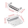 Tremolo Vibrato Tailpiece Bridge Set for Mustang Guitar Replacement Parts