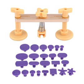 Car Dent Repair Tool, Professional Body Pullers Bridge Car Glue Stick Paintless Dent Removal Hail Repair Removal Bridge & 24 Pcs Glue Tabs Kit Tools