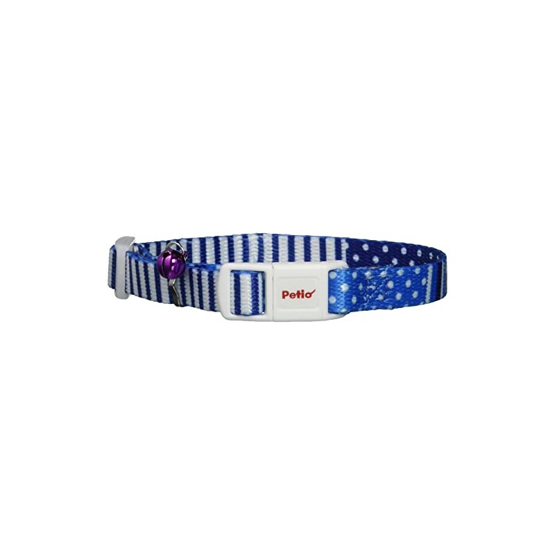 Petio CAT COLLAR Cat Collar Border Dot Collar Blue