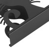 2pcs Metal Napkin Holder Innovative Hollow Out Cat Shape Paper