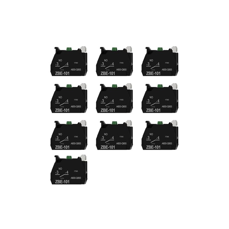 10PCS ZBE101 ZBE-101 Harmony 22mm Push Button add on Contact