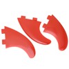 3Pcs Surfboard Fins Glass Fiber Thruster Fin Sets Surf Accessories