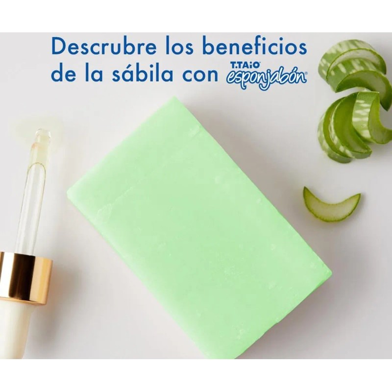 Esponja y jabón 2 en 1 T.Taio Esponjabon 120g