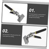 WOONEKY Metal Bender Bill Pliers Tool Hand Seamer for Sheet