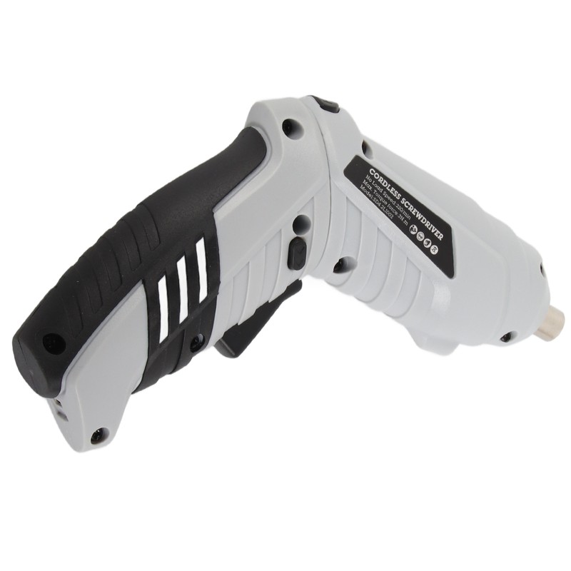 Electric Screwdriver Rechargeable Cordless with 2pcs Bit Tool Set Kit