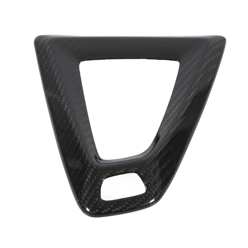 Gear Shift Panel Frame Carbon Fiber Shifter Cover Replacement for