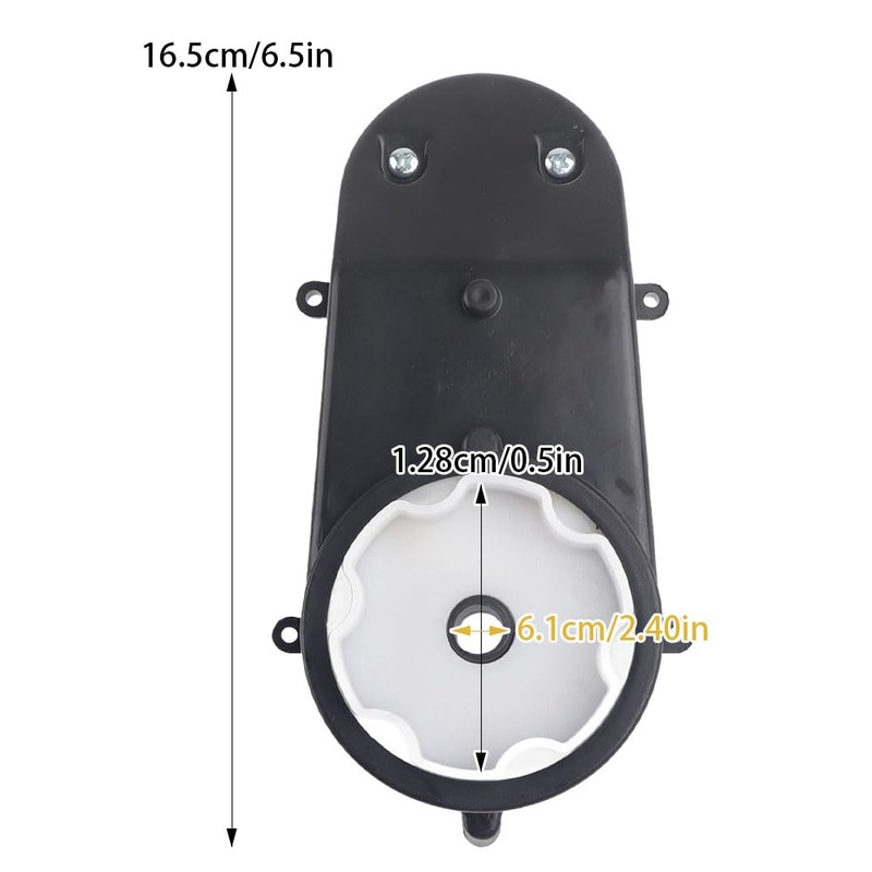 Msiud RS390 Electric Motor Gearbox, Ride Ons DC Gear Box