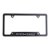 QAMNVCRTY Carbon Fiber License Plate Frame Cover Holder Low and