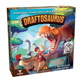 Ghenos Games GHE124 Dinosaurs Draftosaurus, Multi-Colour