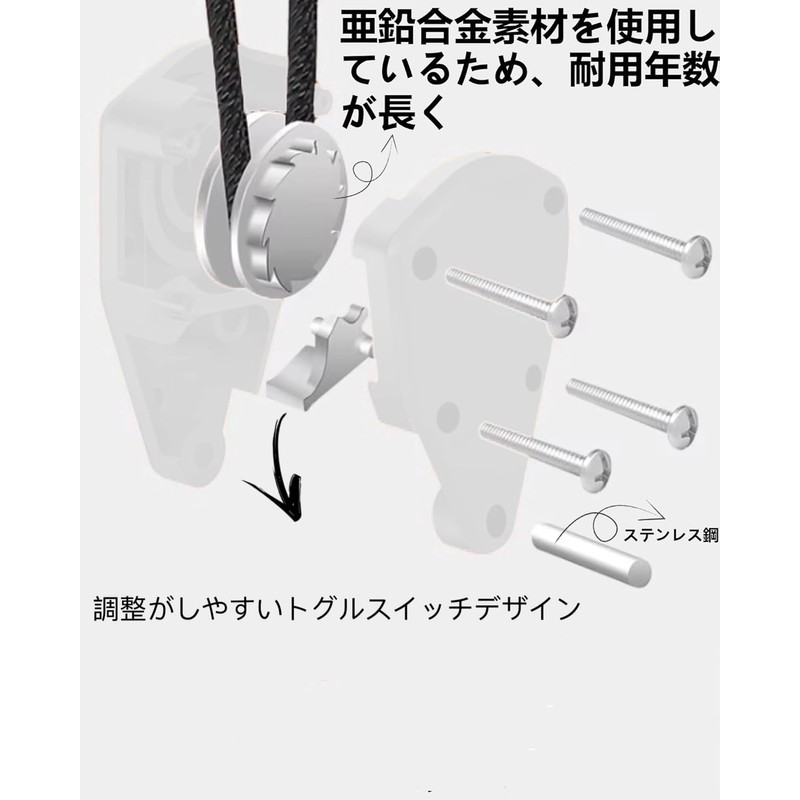 Rope Ratchet for Camping Rope Ratchet, Adjustable Bracket, Tarp Setup,
