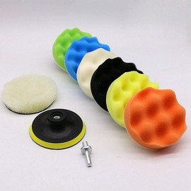 Car wash compound polishing electric drill pad 5 inches / 차량용 세차 컴파운드 광택 전동드릴 패드 5인치