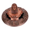 Metal Ashtray with Cover Retro Zinc Alloy Crafts Innovative Ornaments