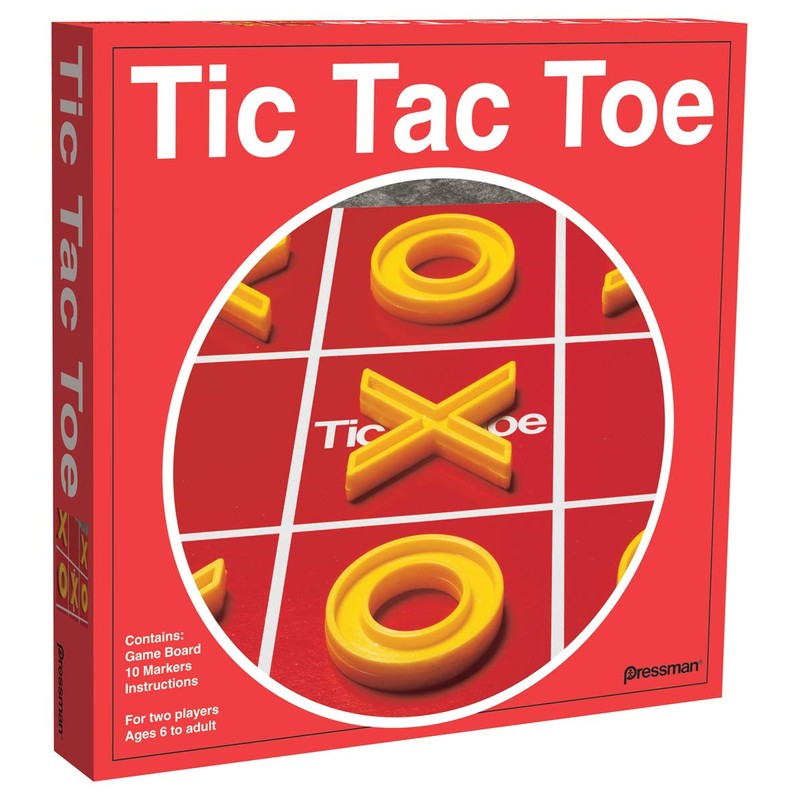 Pressman Tic Tac Toe - The Classic Game of X's
