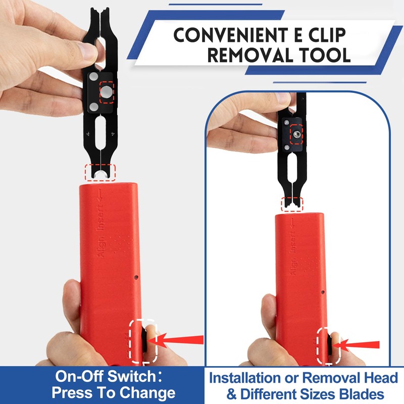 Sopnom E Clip Tool, E Clips Removal And Installation Assortment