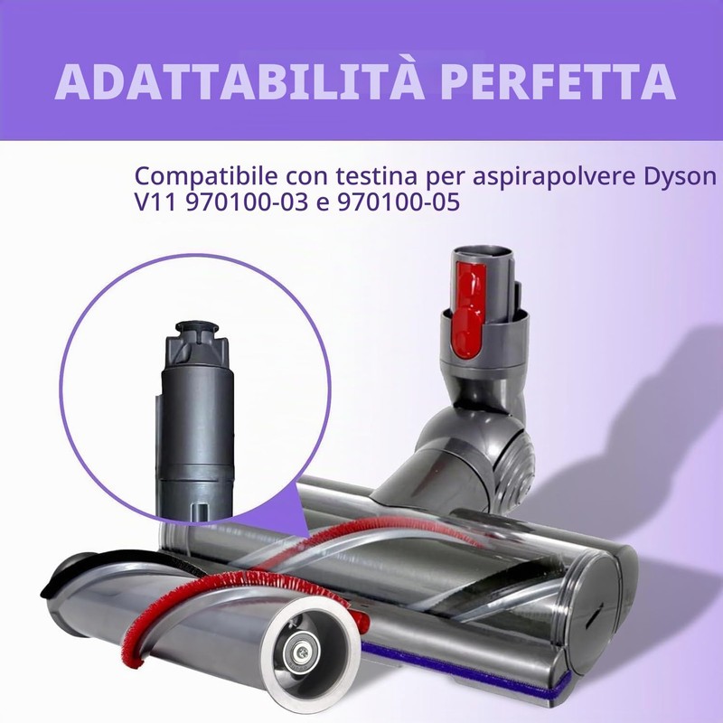 V11 Spazzola Ricambio Accessorio Compatibile con Dyson V11, Scrollbar di
