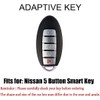TECART Key Case Cover Fit for Nissan Altima Maxima Soft