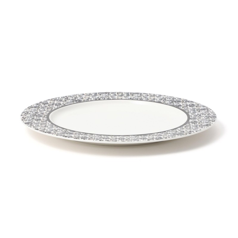 Francfranc Franc Tweed Plate Medium Black