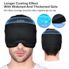 Gorro Para Aliviar La Migraña Con Máscara De Gel Para