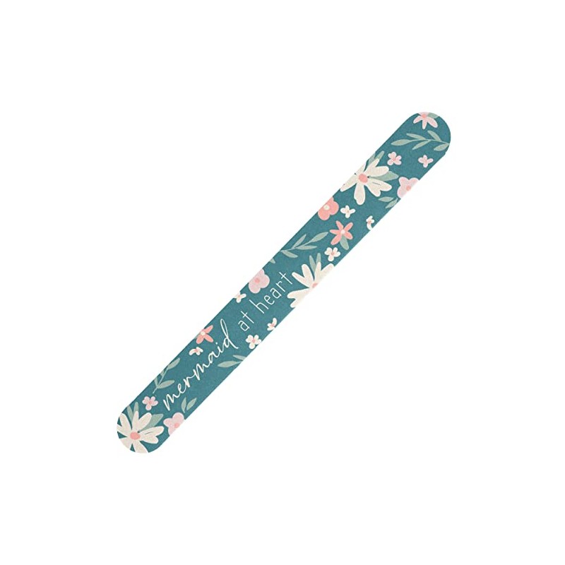 Karma, Colorful Emery Board Double-Sided, 180/120 Grit Nail Files, Mermaid