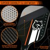 Alpha Gato Carbon Fiber Pickleball Paddles Set with 2 Paddles,