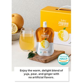 [Korean Food] Trufru Real Yuzu & Pear(100ml*15pack)