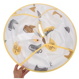 Baluue Foldable Boys and Girls Haircut Cape Reusable Hair Cutting Umbrella for Boys Girls Cartoon Design for Home and Salon Use Fun Easy Hair Dyeing