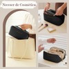 Bolsa de Cosmeticos Viaje, Neceser Maquillaje Impermeable, Makeup Bag Portátil,