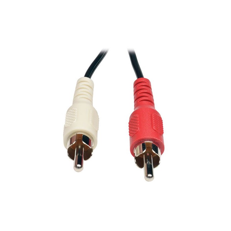 TRIPP LITE P316-06N 6-Inch 3.5mm Mini Stereo to Two RCA