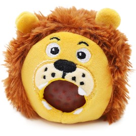 Toyland® 8cm Furry Animal Jelly Squeezers - Children's Novelty Toys - Lion