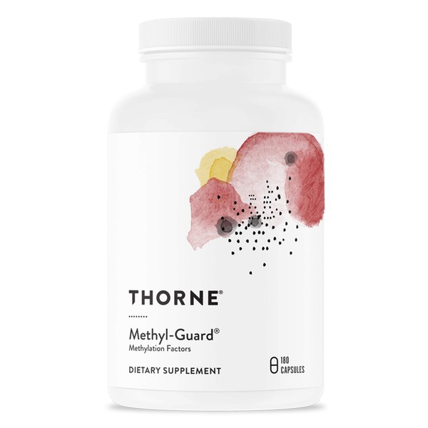 Thorne Methyl-Guard - Methylation Support Supplement with Folate and Vitamin B12-180 Capsules