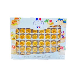 La Boulangerie Des Gourmets Puff Pastry Shells -Ready to Use 20.32 OZ- 96 pcs