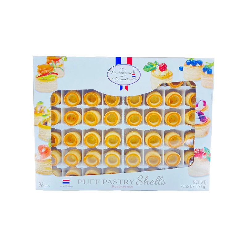 La Boulangerie Des Gourmets Puff Pastry Shells -Ready to Use