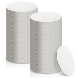 400 Pcs Disposable Paper Coasters, 4 Inch White Cardboard Coasters Blank Paper Coasters for Drinks Coffee Wine Bar Wedding Party DIY Arts Crafts