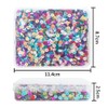 12000Pcs Bulk Loose Flake Sequins Rainbow Cup Paillette Confetti 5MM