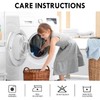 DWCN Short Curtains for Bathroom Windows 36 inches Length 2