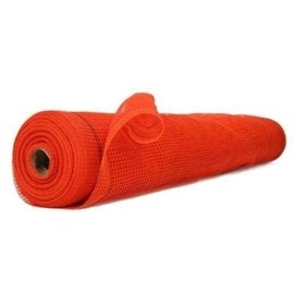 Troy Safety Heavy Duty Fire Retardant Vertical Safety Netting, Fire Retardant 4-ft x 150-ft, High Visibility Orange