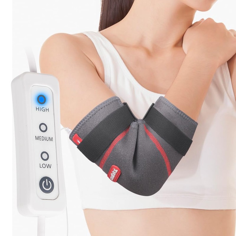 Comfheat Elbow Heating Pad Wrap for Joint Pain USB Heated