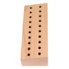 screwdriver Pliers Organizer 20 Holes Beech Wood Display Stand Base