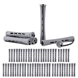 Perm Rollers for Short Hair - 60-pieces Perm Styling Rollers,Manual Curling Supplies Women Hairstyle Tools for Hairdressing Travel Barbershop Beauty Salon Home