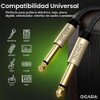 GEARit Cable de instrumento de guitarra (6 pies, 2 unidades)