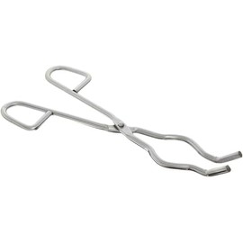 Generic 8 Inches Crucible Tongs Stainless Steel Professional Grade Crucible SS Casting Tool Lab Tongs, Medium, undefined, aggtong-1