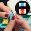 Lotsdonxia 10 Pcs Crochet Row Counters – Knitting Accessories Portable