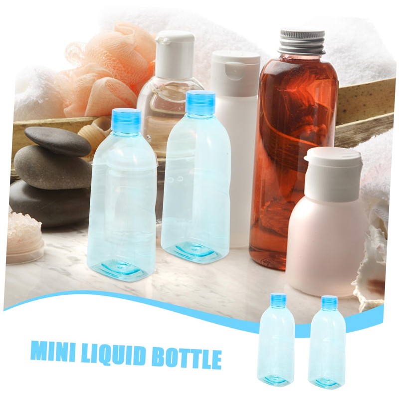 ORFOFE 5pcs Small Liquid Bottles Portable Multi Function Eyecare Dropping