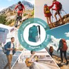 Minicoco Lightweight Hiking Backpack Foldable Backpack Ultra Light Unisex Daypack