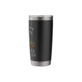 Funny I Spend Free Time with Hoes & Dirt Bags Gardening Stainless Steel Insulated Tumbler