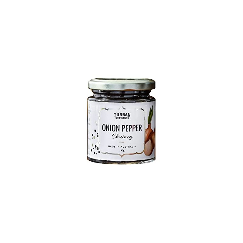 Turban Chopsticks Onion Pepper Chutney 190 g