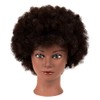 African Mannequin Head with 100% Human Hair Mannequin Head Curly