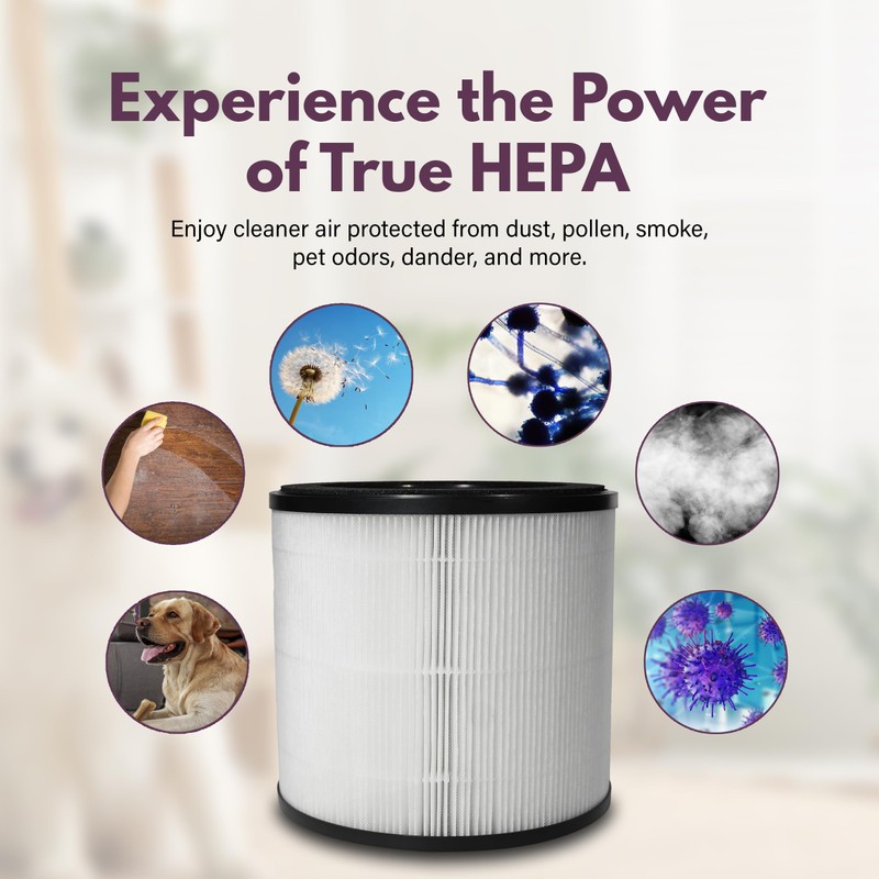 Filter-Monster H13 HEPA Air Filter Replacement Compatible with Medify MA-14